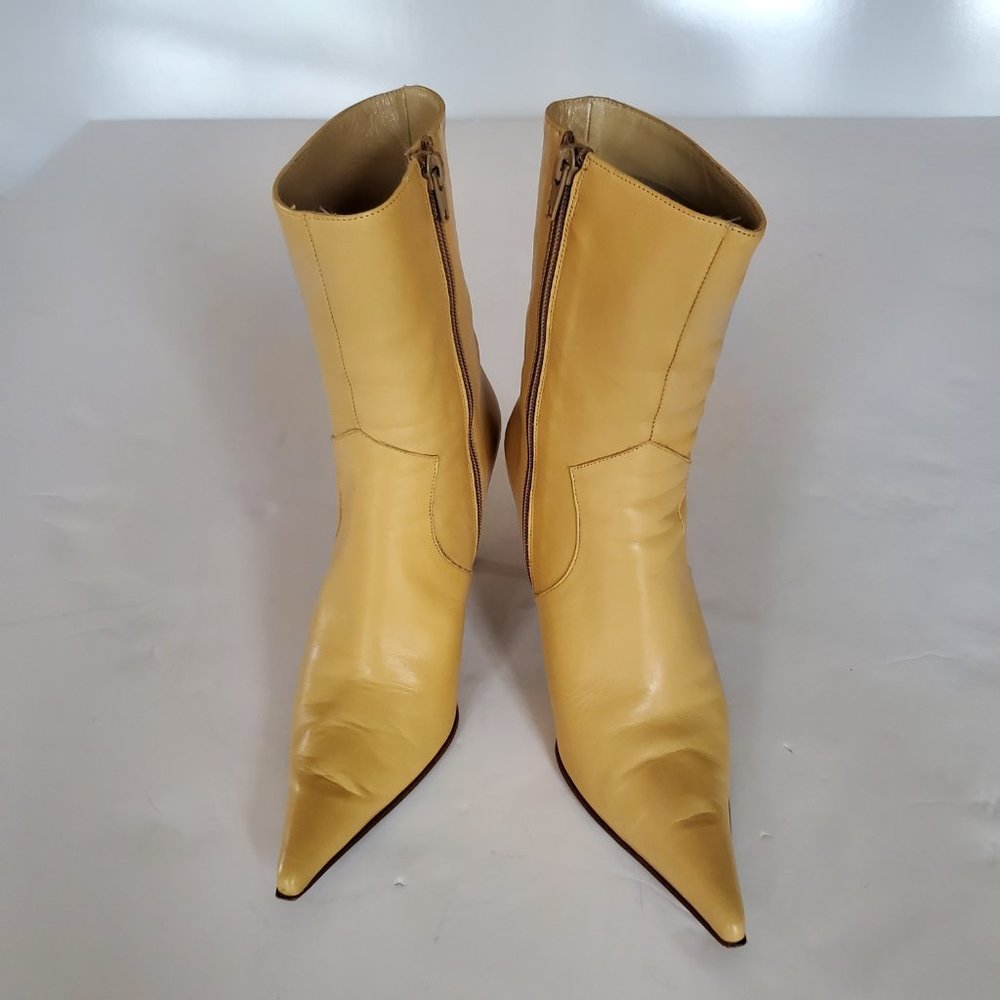 Helen Marlen heeled ankle boots leather beige 37